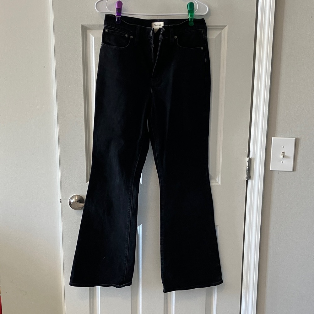 Madewell Women's Black Flare Jeans